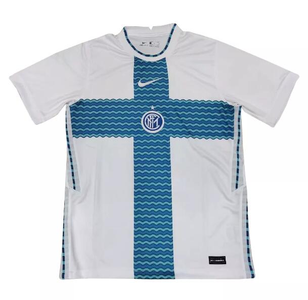 2021/22 Inter Milan White Blue Training Shirt